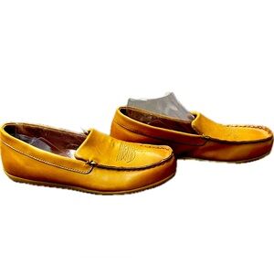 Twisted X Tan Moccasin-Style Loafers Slip/on Leather Tan Slippers Womens 11